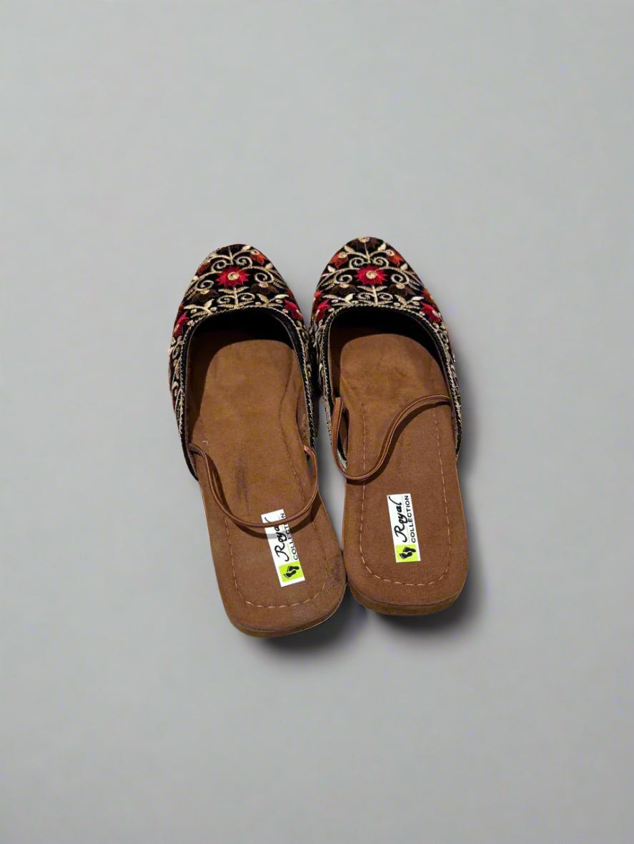 Multicolor embroidered sandal for women  #WJ107