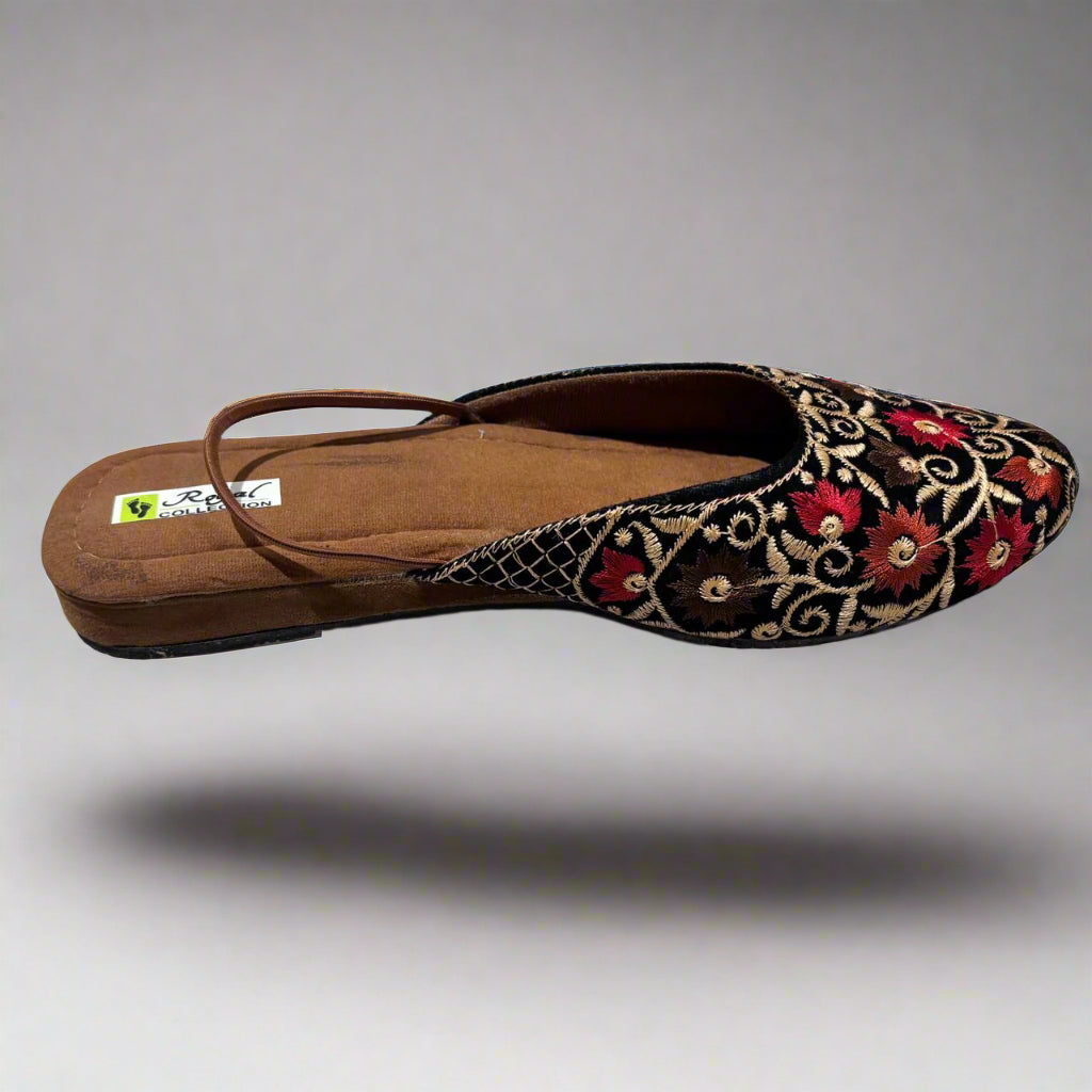 Multicolor embroidered sandal for women  #WJ107