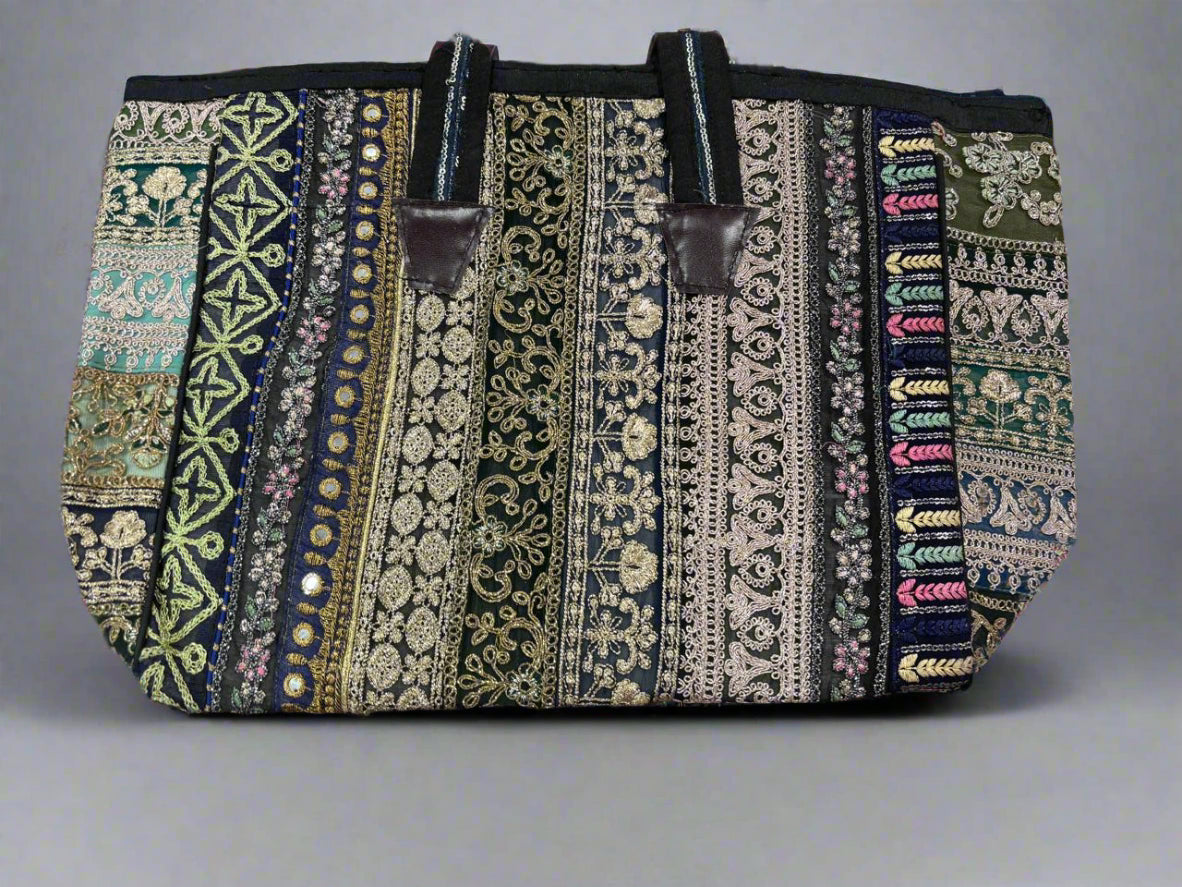 Multicolor Cultural Embroidered Bag  #BT103